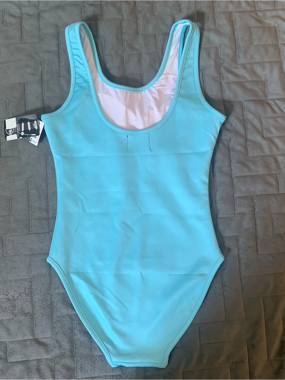 Hard Rock Hotel & Casino Atlantic City one piece swimsuit blue Ladies size L